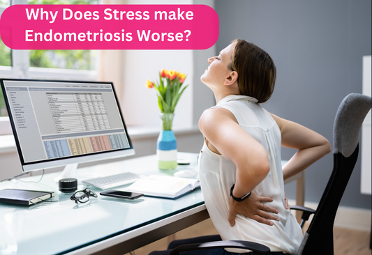 Why does stress make endometriosis worse?